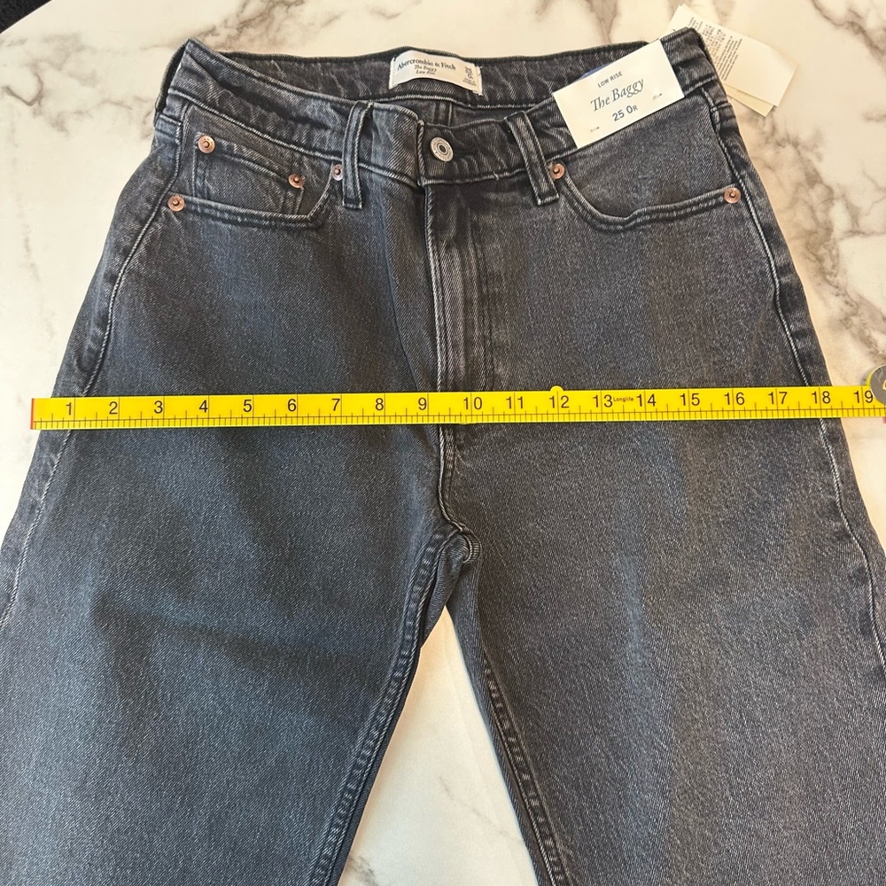 Size 25 - Abercrombie & Fitch Low Rise Baggy Women’s Jeans